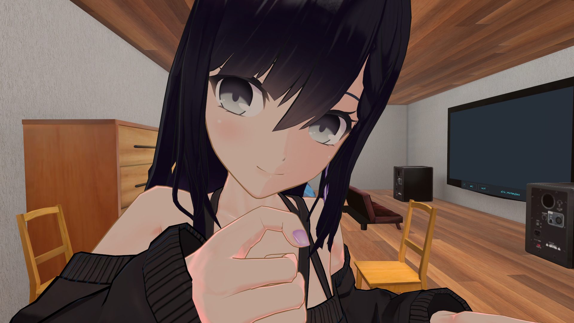 アイトラッキングも動いてます