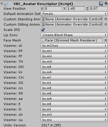 VRC_Abatar Discriptor